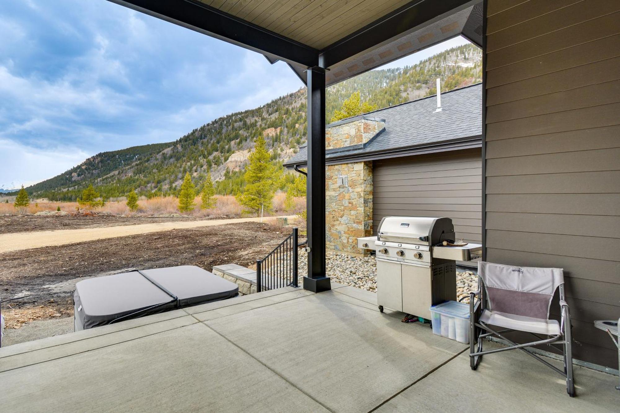 Spacious Leadville Retreat With Hot Tub And Gas Grill Exterior foto